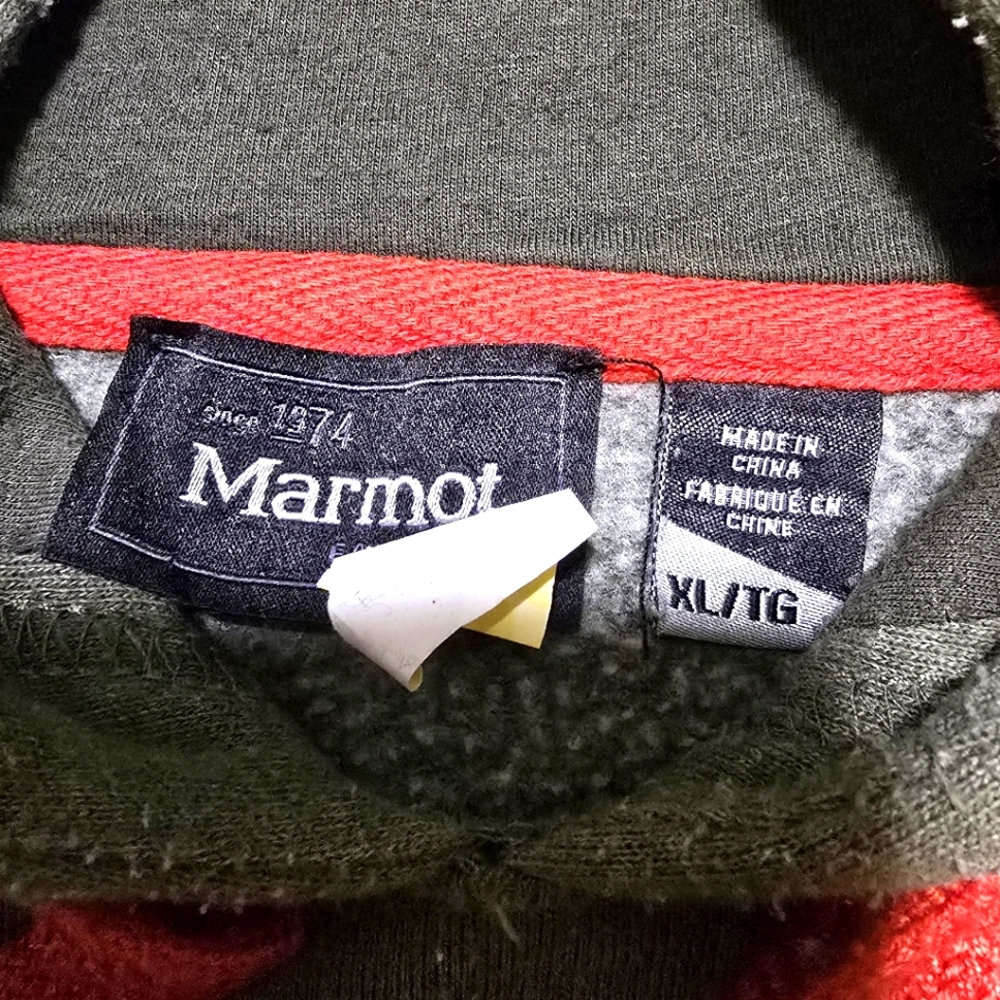 Marmot Mountain Hooded Sweatshirt / Hoodie - Picture 3 of 4